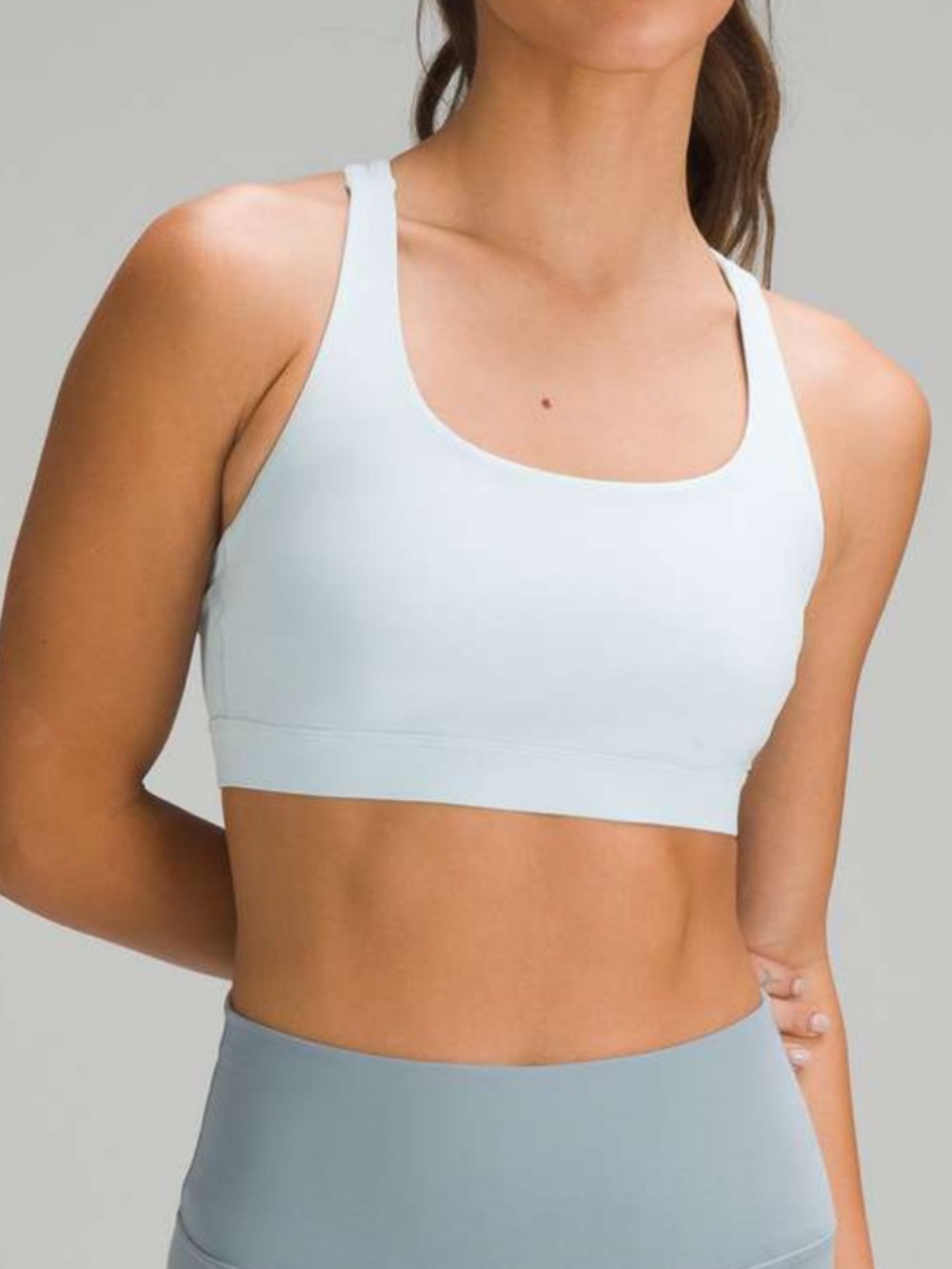 Lululemon Energy Sports Bra - light blue sz 8